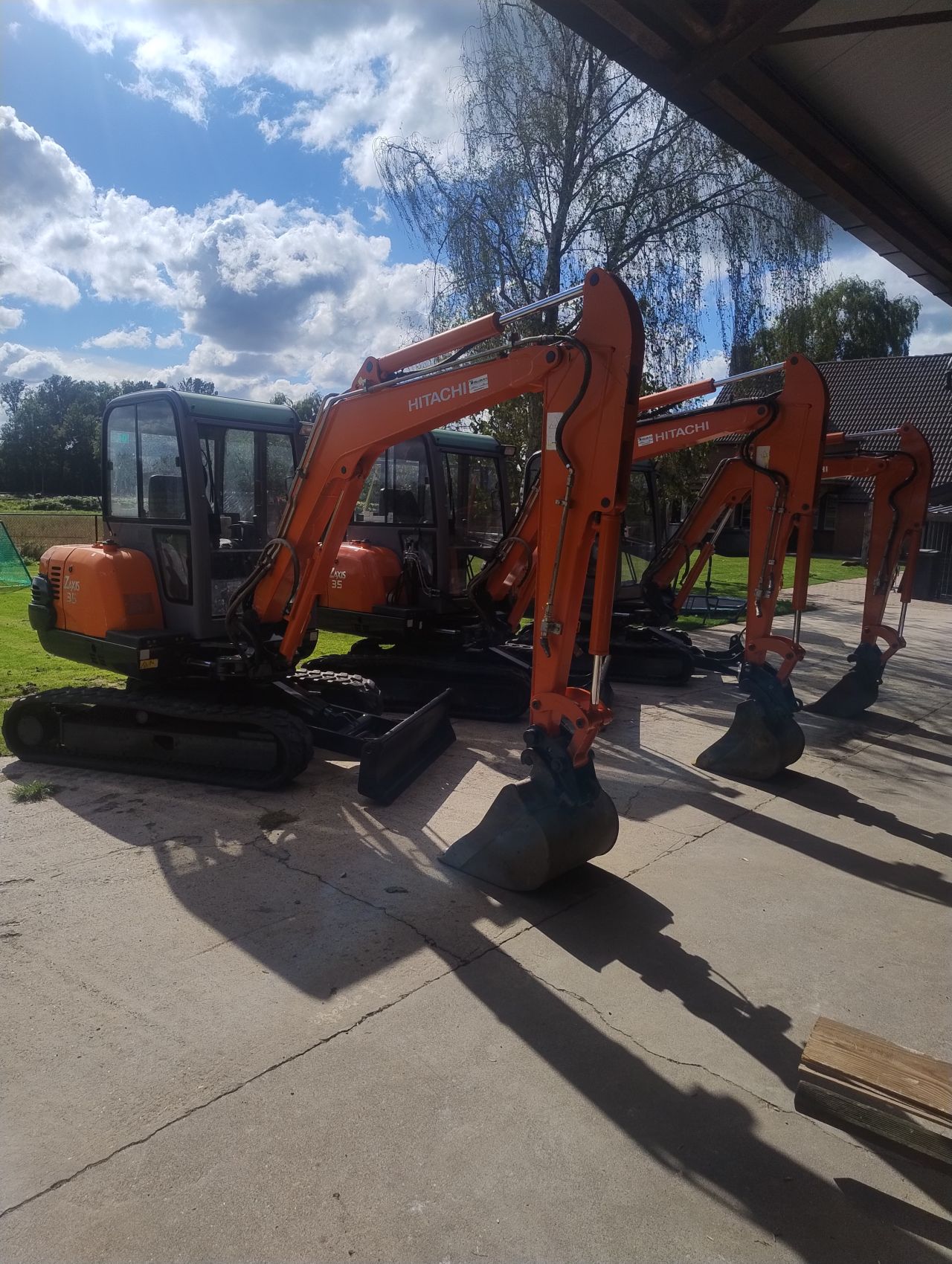 3x Hitachi zx30 zx35 zx35 2007