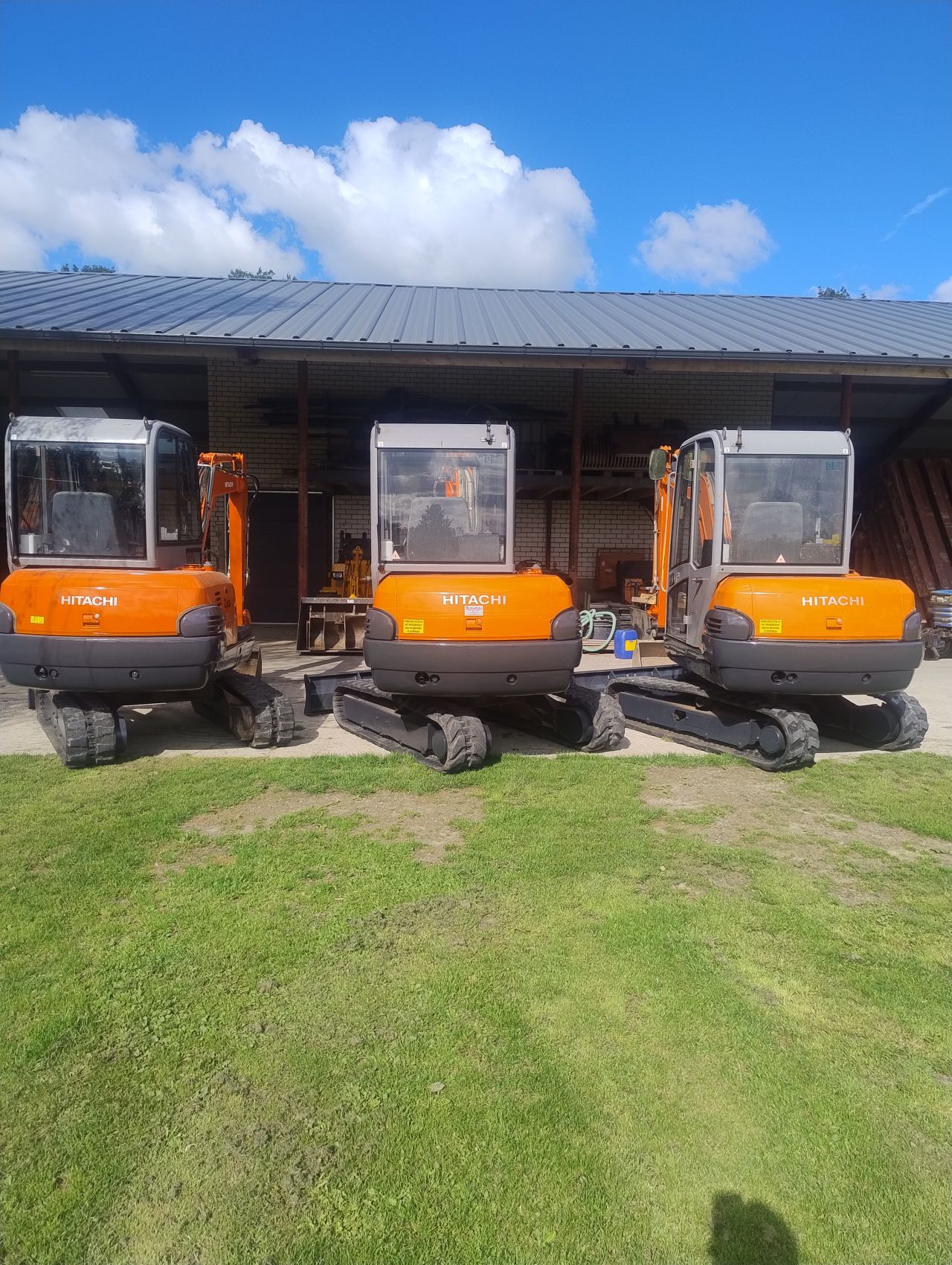 3x Hitachi zx30 zx35 zx35 2007