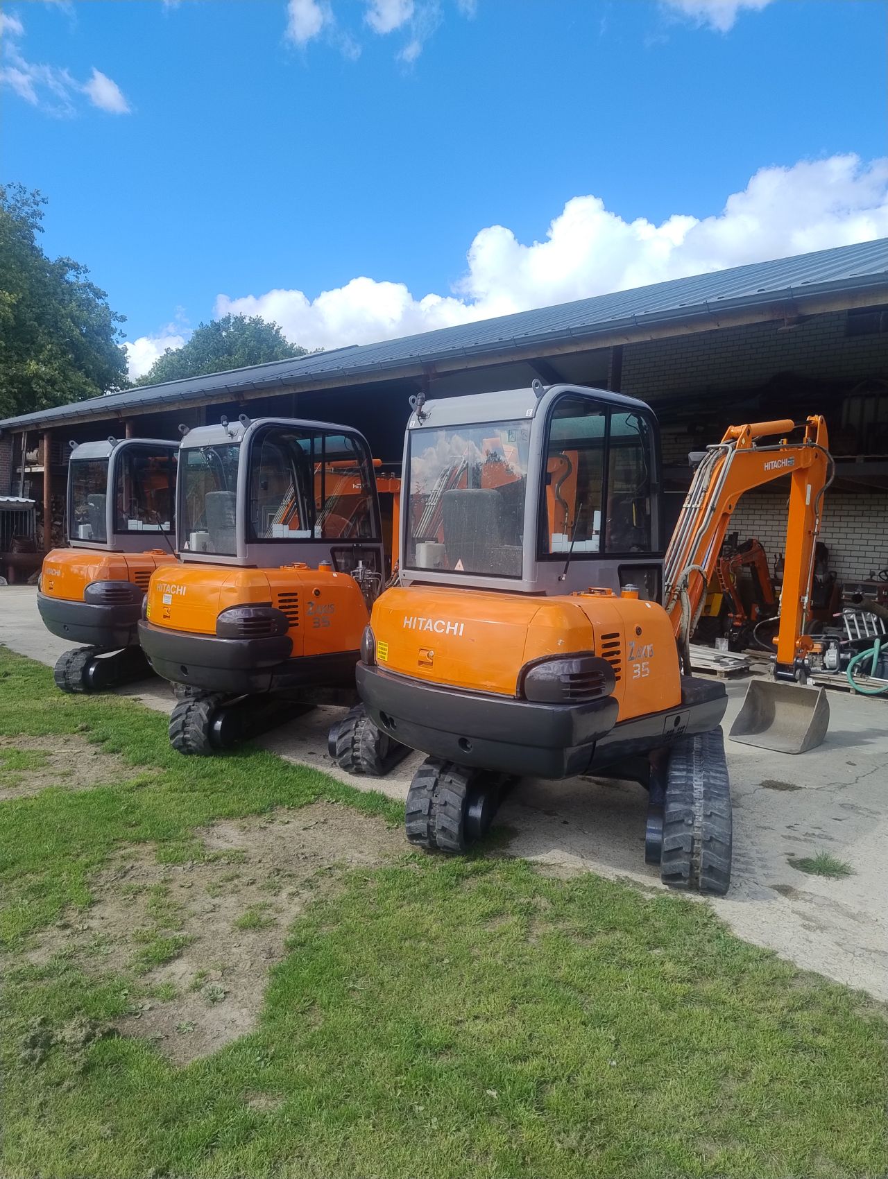 3x Hitachi zx30 zx35 zx35 2007