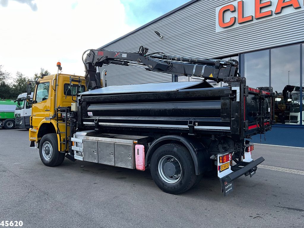 Mercedes-Benz Axor 2124 AK 4x4 Hiab 12 Tonmeter laadkraan Just 208.719 km!