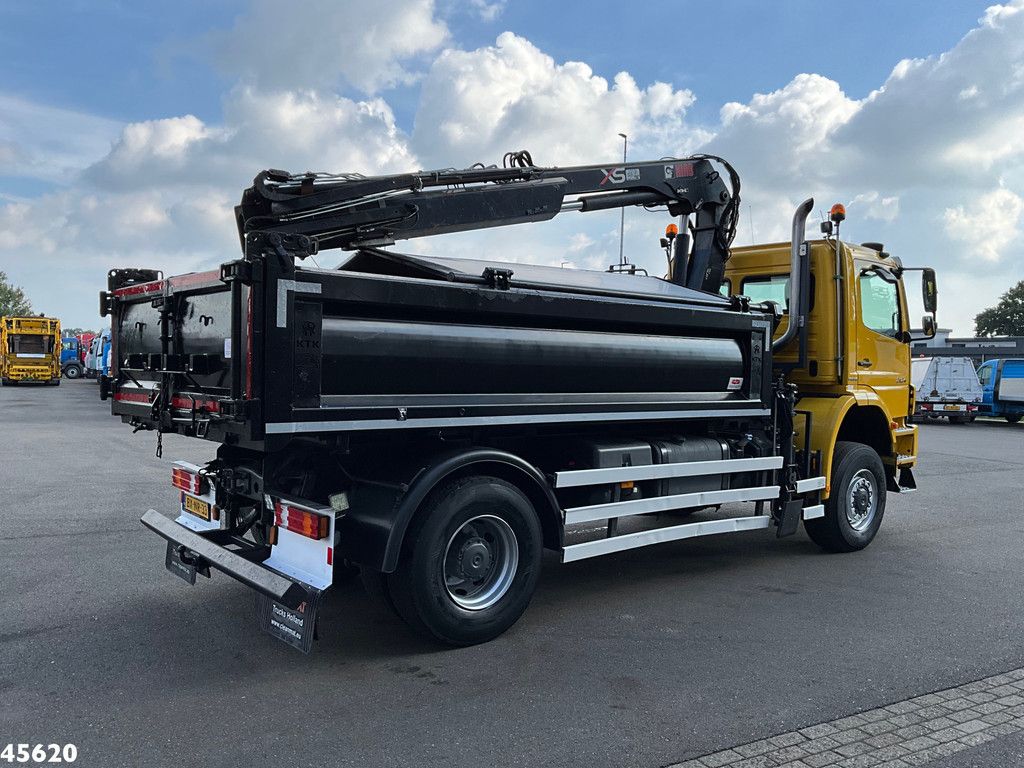 Mercedes-Benz Axor 2124 AK 4x4 Hiab 12 Tonmeter laadkraan Just 208.719 km!