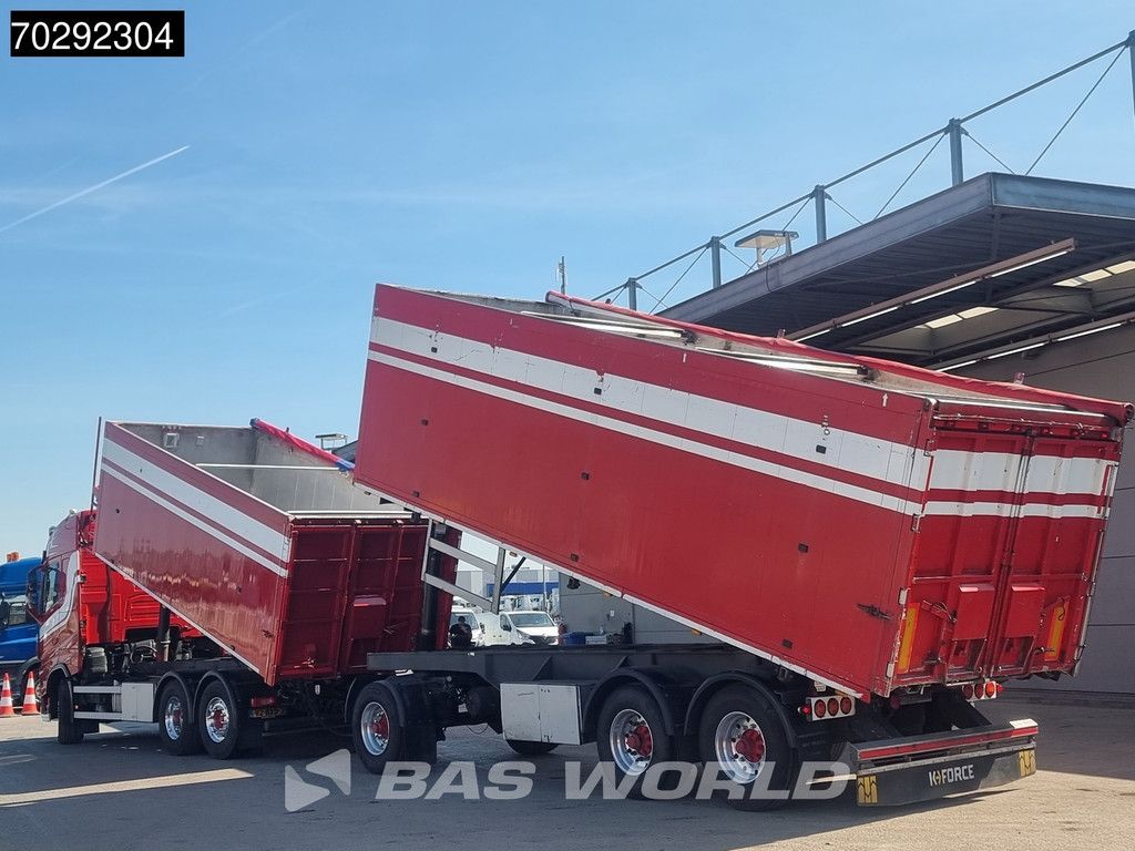 Volvo FH 540 6X2 NL-Truck 30m3 OVA Alu tipper combi I-Park Cool ACC Lift-Lenkachse Euro 6