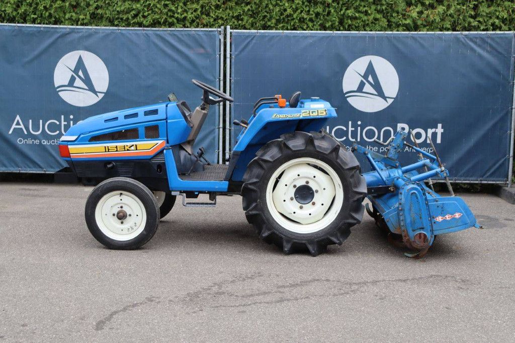 Minitractor Iseki LANDHOPE 205 Diesel 19.7pk met grondfrees SA1360