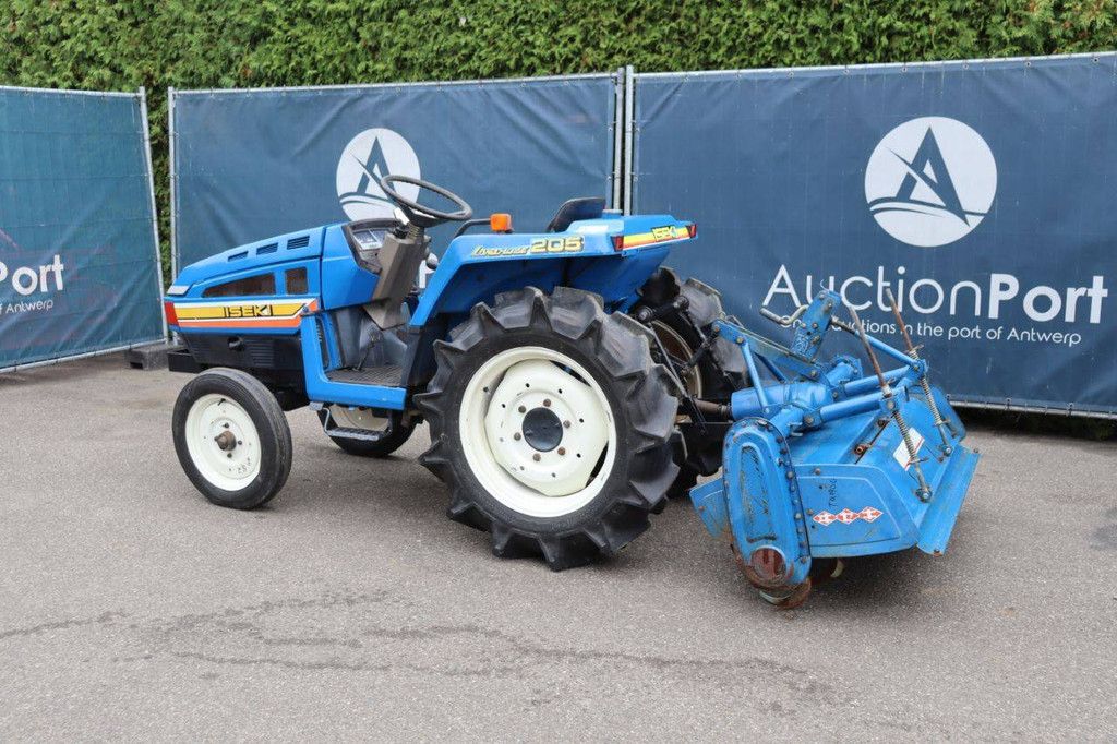 Minitractor Iseki LANDHOPE 205 Diesel 19.7pk met grondfrees SA1360