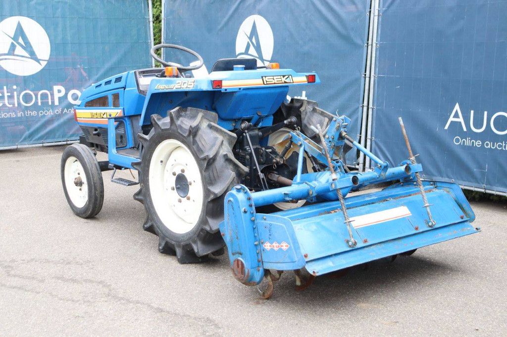 Minitractor Iseki LANDHOPE 205 Diesel 19.7pk met grondfrees SA1360