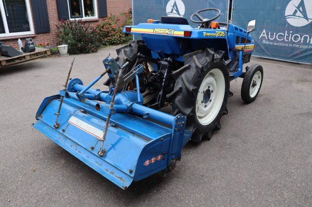 Minitractor Iseki LANDHOPE 205 Diesel 19.7pk met grondfrees SA1360