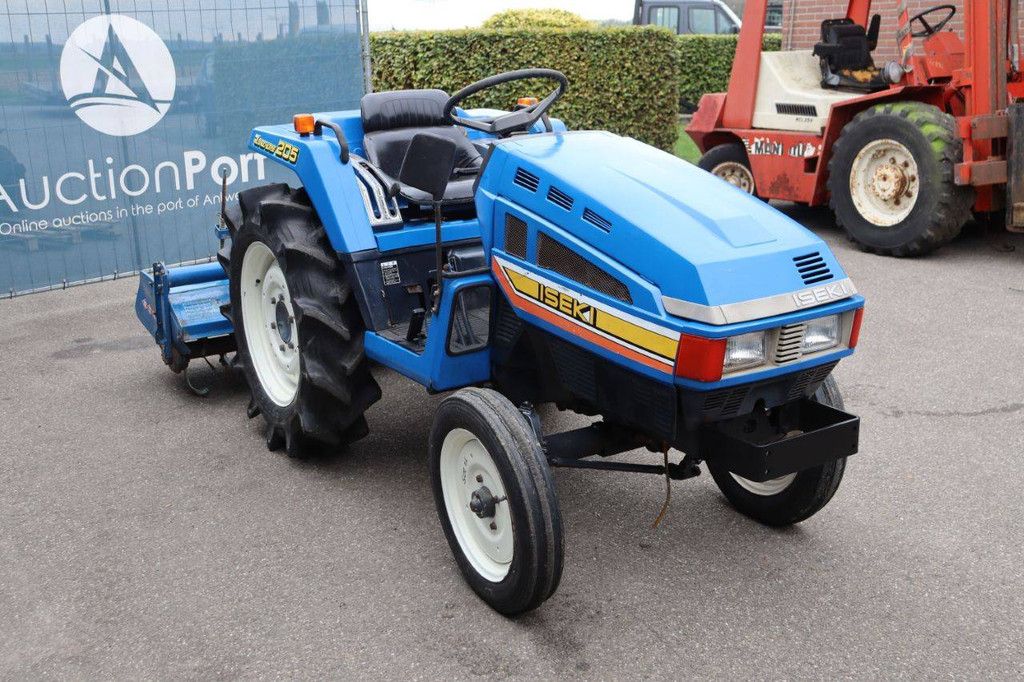 Minitractor Iseki LANDHOPE 205 Diesel 19.7pk met grondfrees SA1360