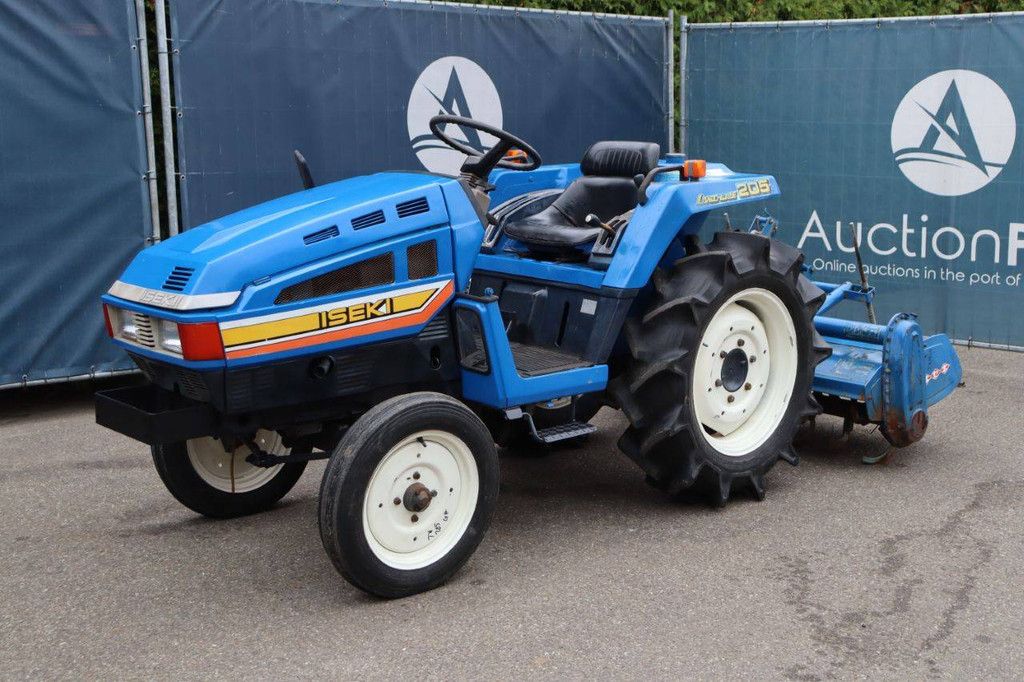 Minitractor Iseki LANDHOPE 205 Diesel 19.7pk met grondfrees SA1360