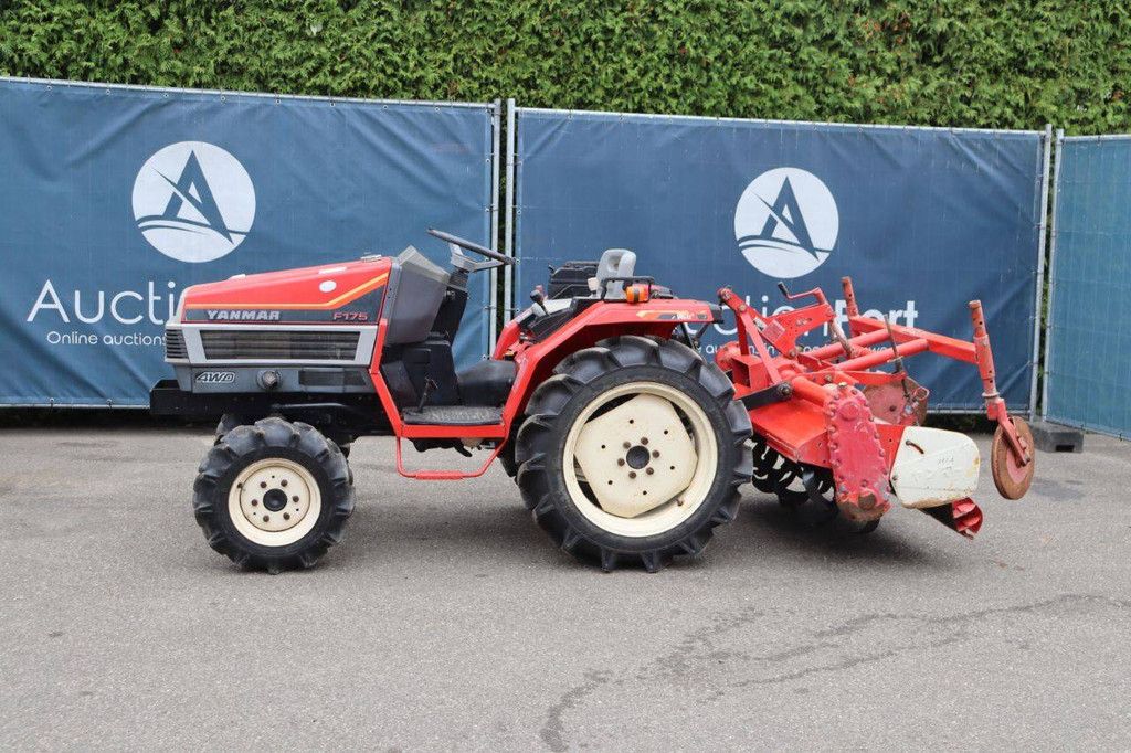 Minitractor Yanmar F175 Forte Diesel 17.5pk met grondfrees Yanmar RSB1301