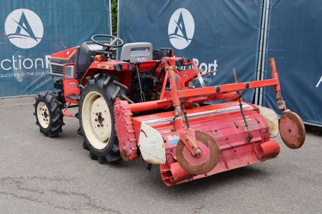 Minitractor Yanmar F175 Forte Diesel 17.5pk met grondfrees Yanmar RSB1301