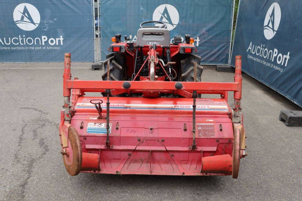 Minitractor Yanmar F175 Forte Diesel 17.5pk met grondfrees Yanmar RSB1301