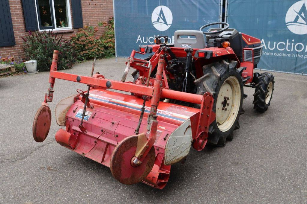 Minitractor Yanmar F175 Forte Diesel 17.5pk met grondfrees Yanmar RSB1301