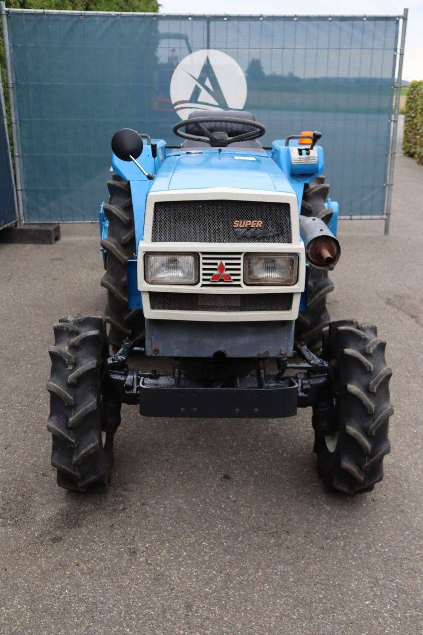 Minitractor Mitsubishi MTE2000D Diesel 20pk met grondfrees Mitsubishi PT362S
