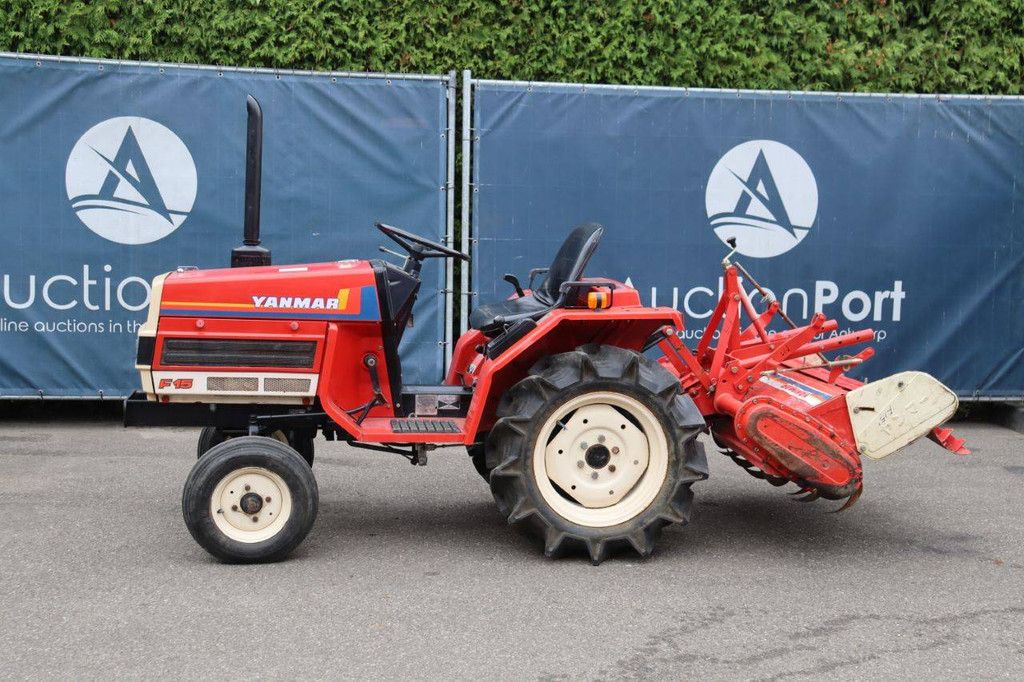 Minitraktor Yanmar F15 Diesel 15 PS mit Grubber RSA1201