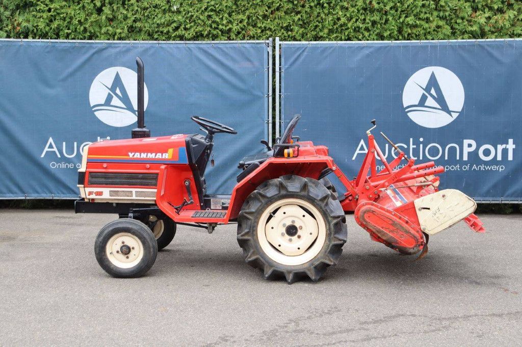 Minitraktor Yanmar F15 Diesel 15 PS mit Grubber RSA1201