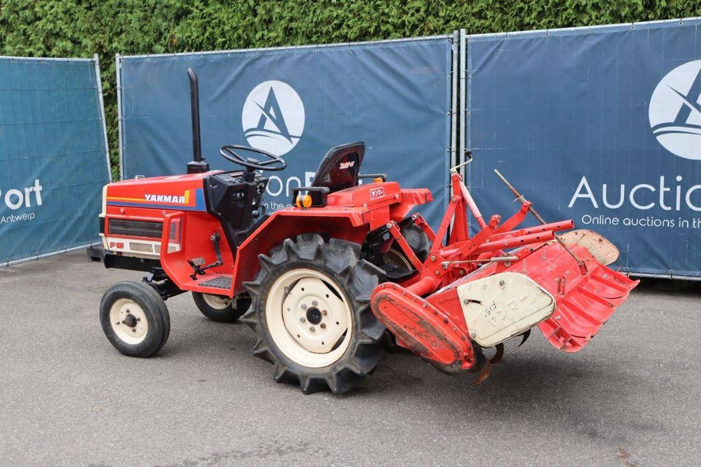 Minitraktor Yanmar F15 Diesel 15 PS mit Grubber RSA1201