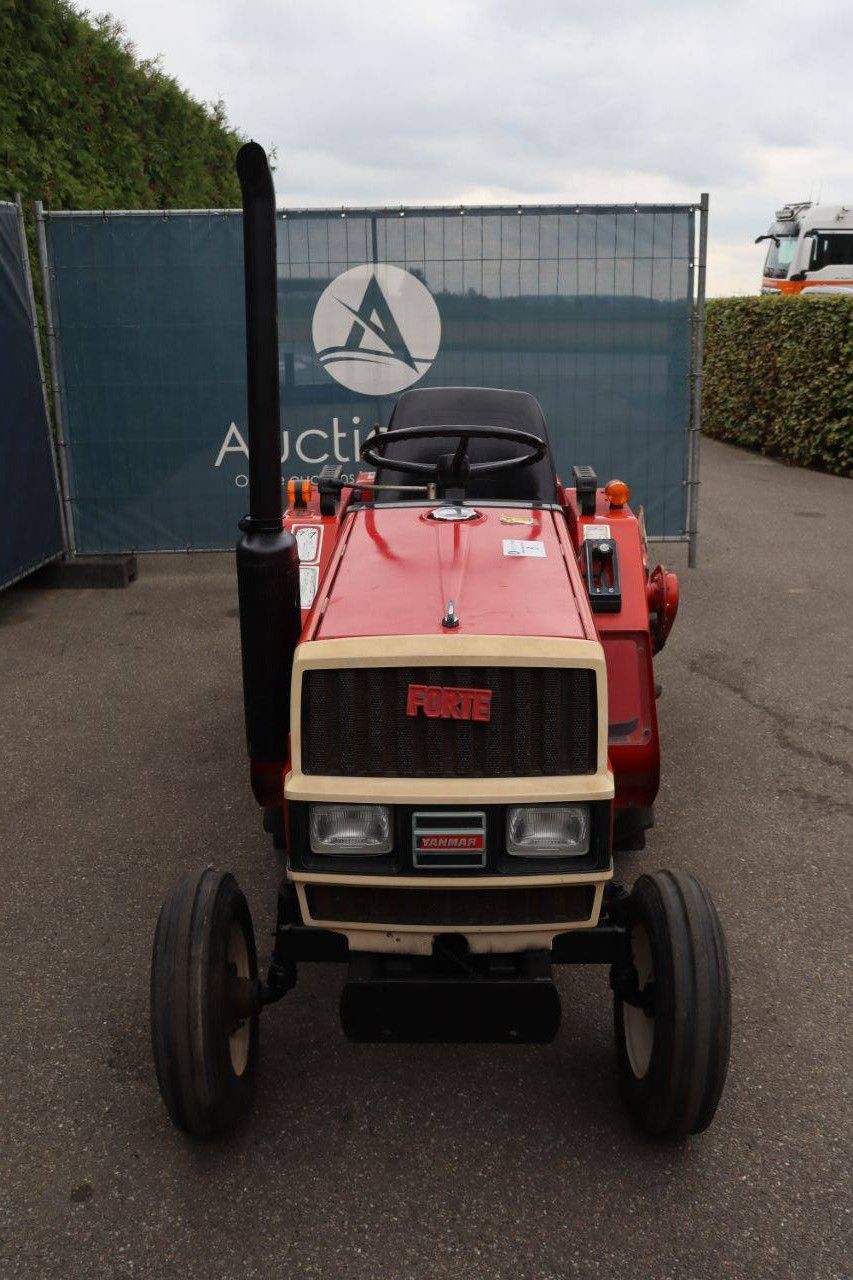 Minitraktor Yanmar F15 Diesel 15 PS mit Grubber RSA1201
