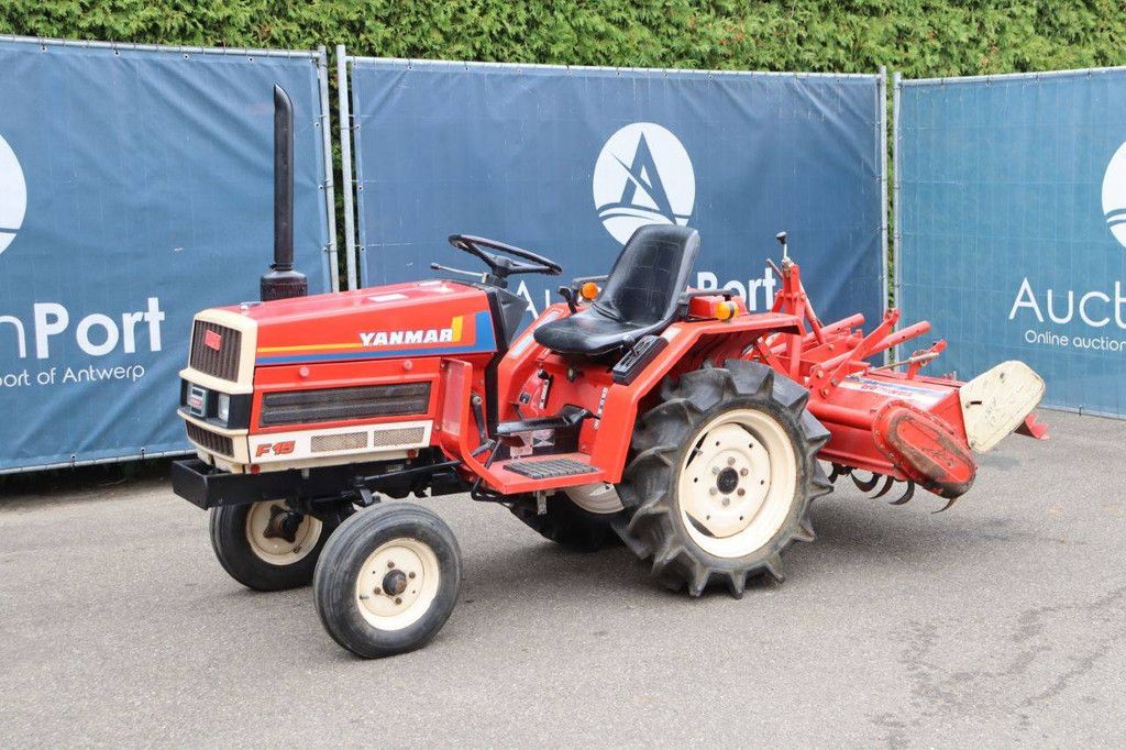 Minitraktor Yanmar F15 Diesel 15 PS mit Grubber RSA1201