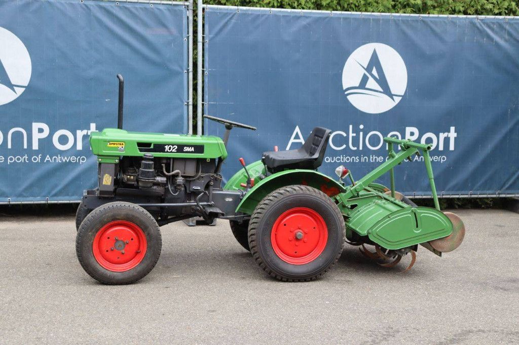 Minitraktor Fendt 102 SMA Diesel mit Grubber (Marge)