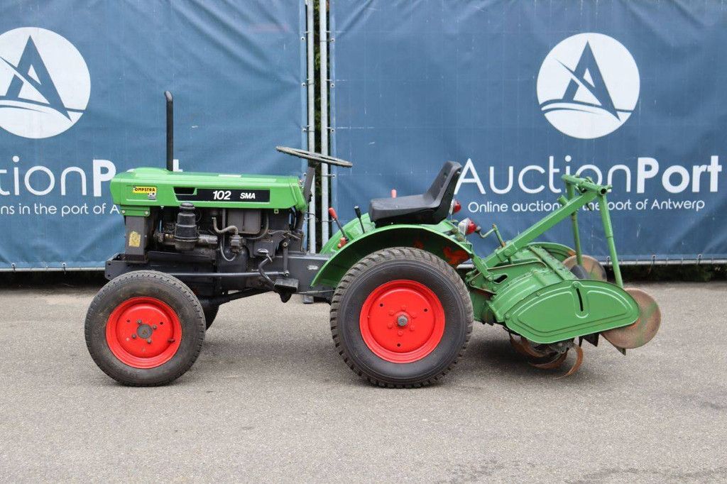 Minitraktor Fendt 102 SMA Diesel mit Grubber (Marge)