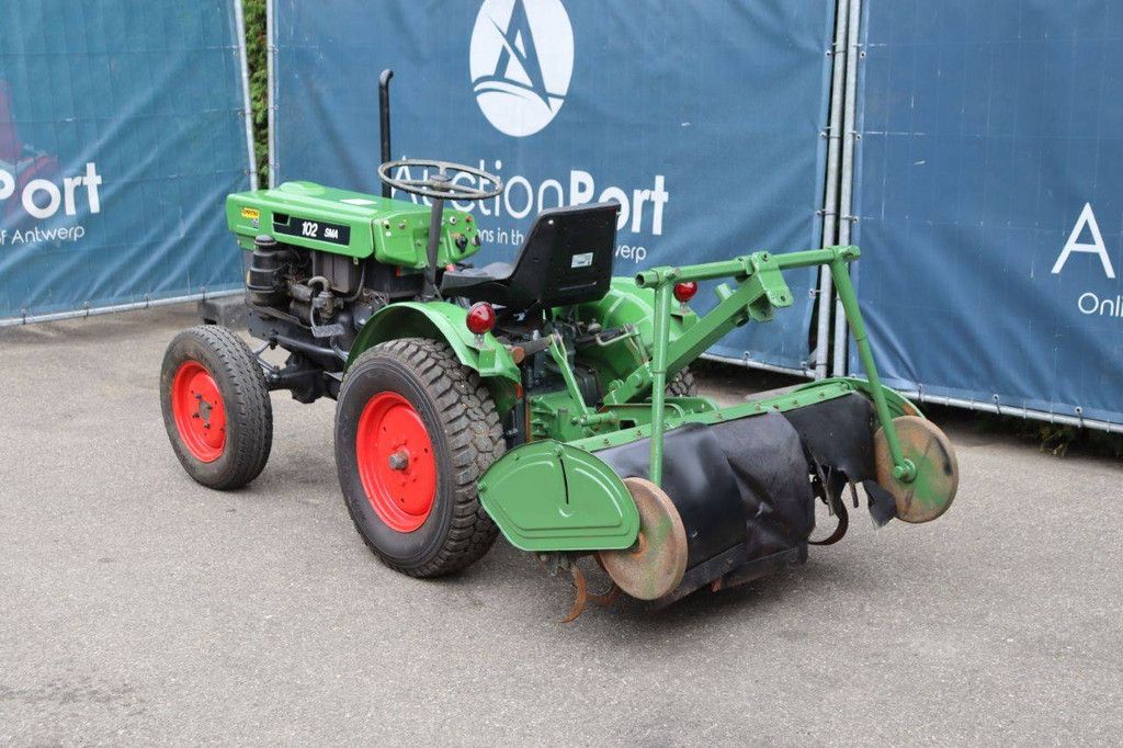 Minitraktor Fendt 102 SMA Diesel mit Grubber (Marge)