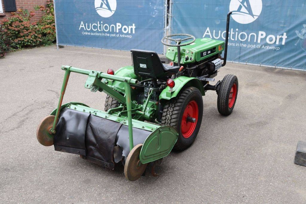 Minitraktor Fendt 102 SMA Diesel mit Grubber (Marge)
