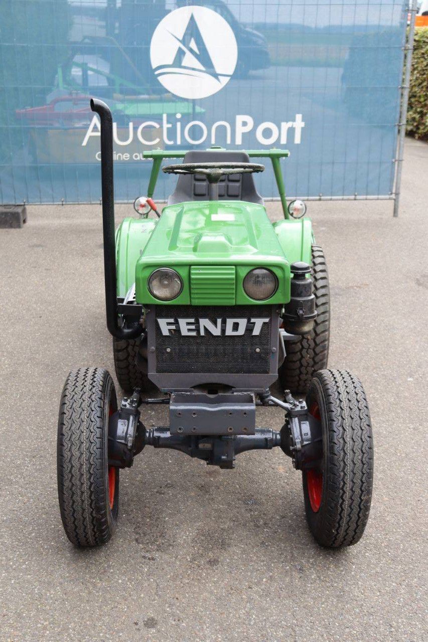 Minitraktor Fendt 102 SMA Diesel mit Grubber (Marge)
