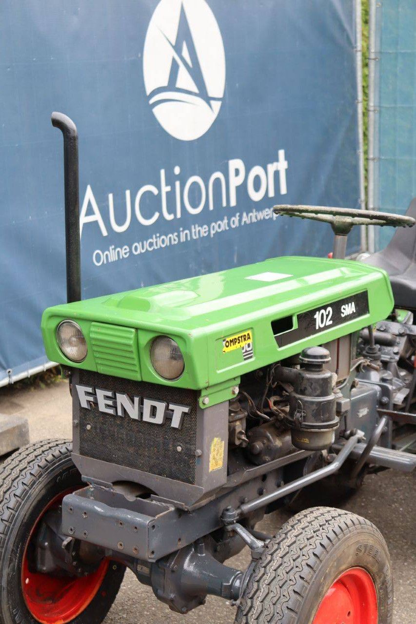 Minitraktor Fendt 102 SMA Diesel mit Grubber (Marge)