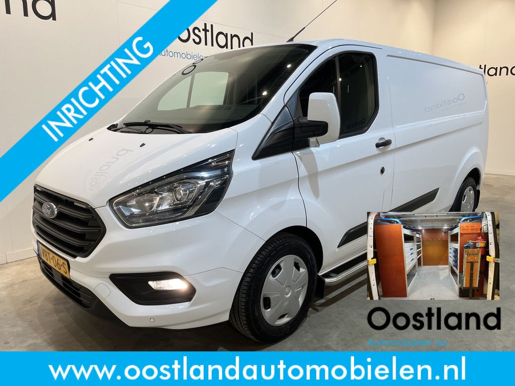 Ford Transit Custom 340 2.0 TDCI L2H1 Trend 130 PK Servicebus / Sortimo Inrichting / Euro 6 / Airco / Cruise Control / Trekhaak / PDC
