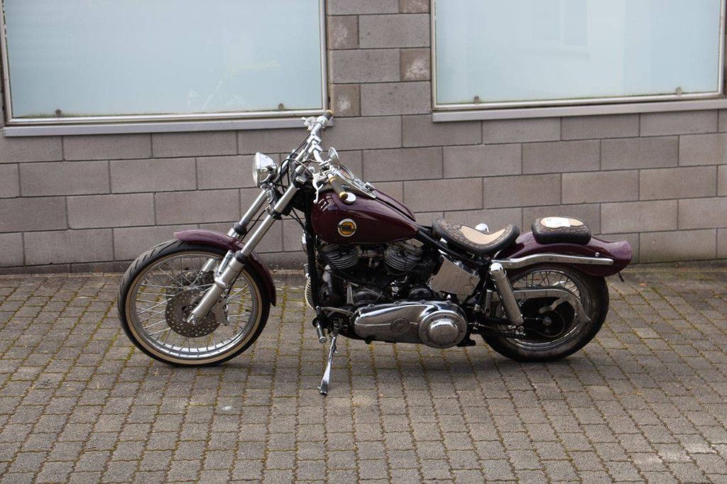 Motorrad Harley-Davidson Pan Head FLH Benzin 49 PS 1959