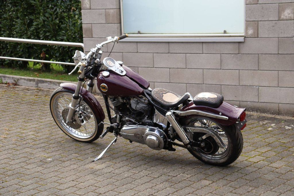 Motorrad Harley-Davidson Pan Head FLH Benzin 49 PS 1959