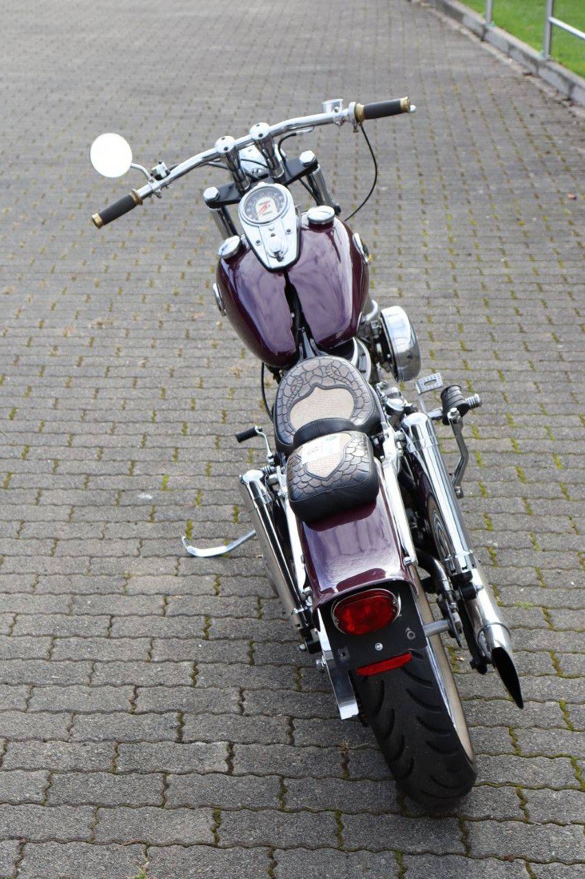 Motorrad Harley-Davidson Pan Head FLH Benzin 49 PS 1959