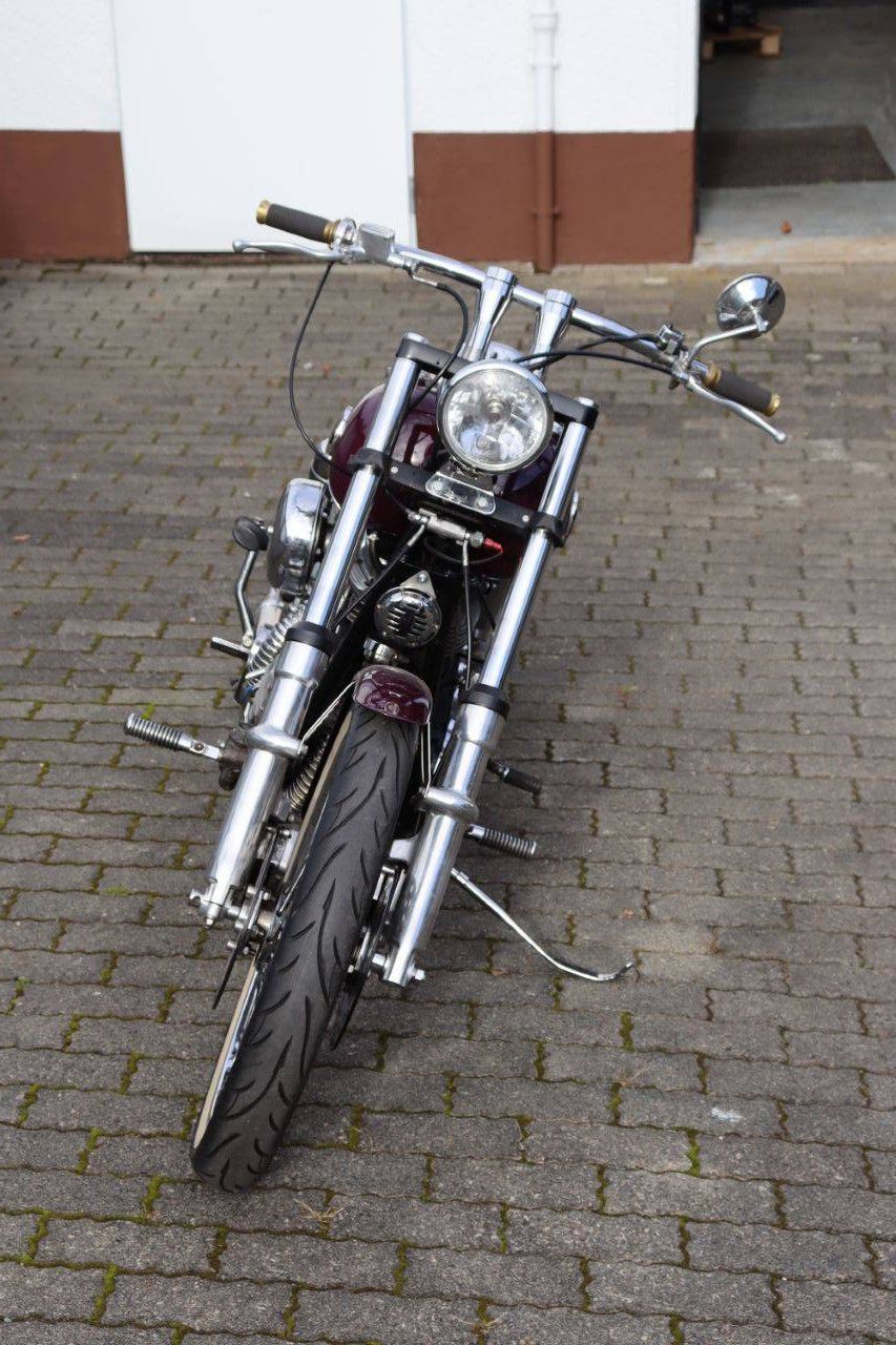 Motorrad Harley-Davidson Pan Head FLH Benzin 49 PS 1959
