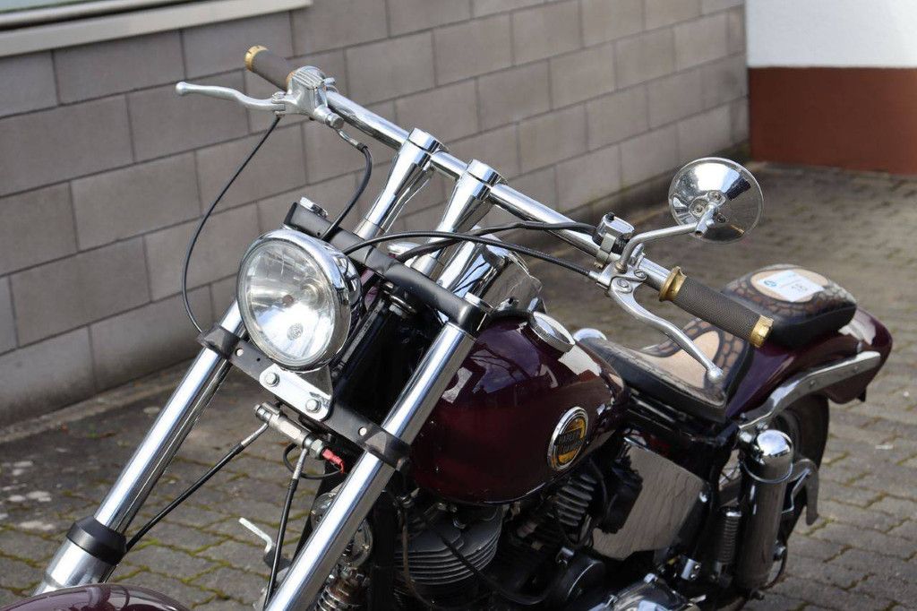Motorrad Harley-Davidson Pan Head FLH Benzin 49 PS 1959