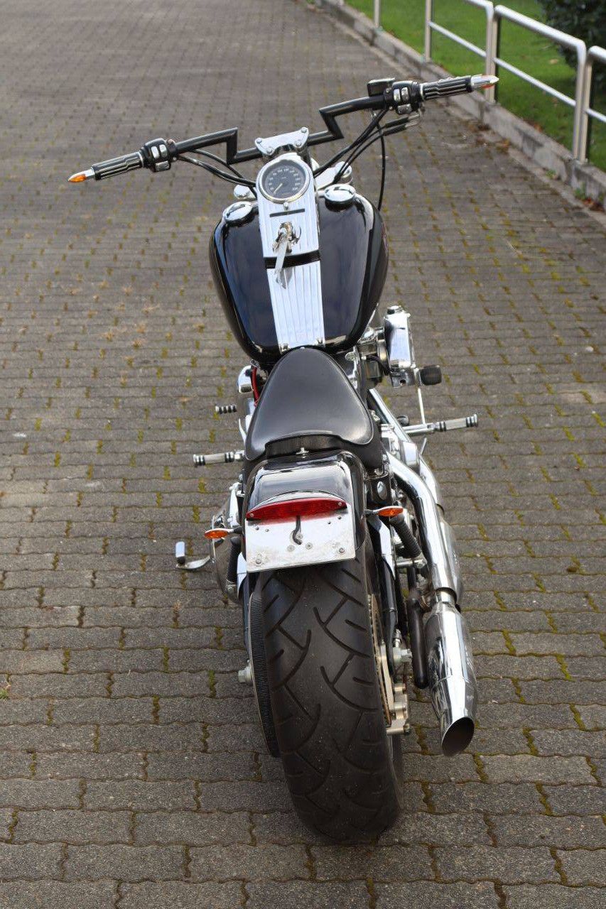 Motorrad Harley-Davidson Softtail FXSTB Chopper Benzin 46kW 2000