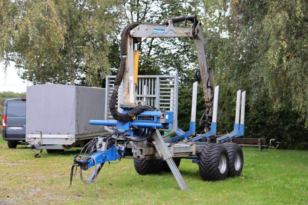 Bosbouw Aanhangwagen Binderberger Ruckewagen RW14 2010