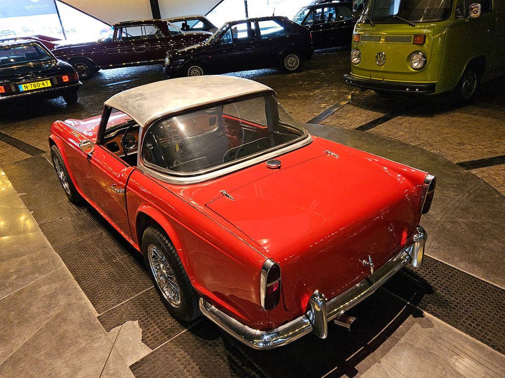 Triumph TR4 Surrey Top Petrol (Margin) 1963