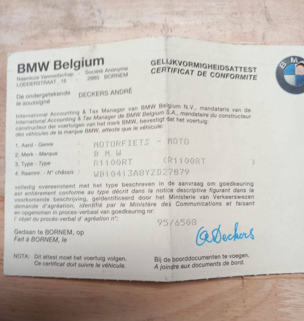 BMW R1100 RT (Marge)