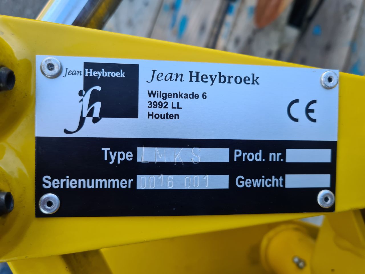 Lm Trac werktuigdrager kantensnijder kanten snijder