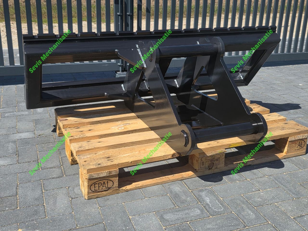 S60 Palletvork Palletframe Lepels Palletbord Graafmachine