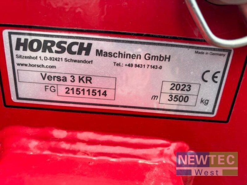Horsch VERSA 3 KR