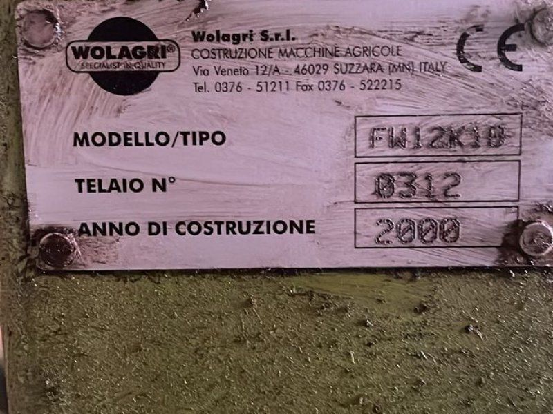 Wolagri FW 12 K10 für Qauder- und Rundballen