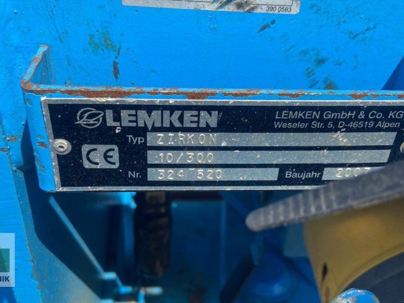 Lemken Solitair 9/300