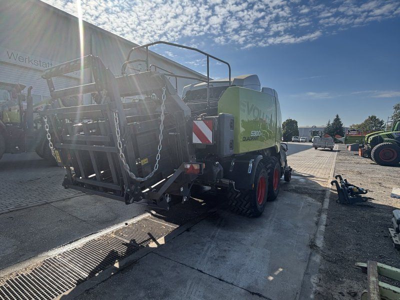 Claas Quadrant 5300 EVOLUTEN FC Tandem Vorbauhäcksler Müthing