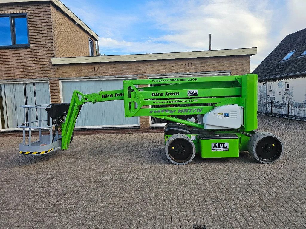 Niftylift Hr17 diesel en elektrisch hoogwerker 1300h
