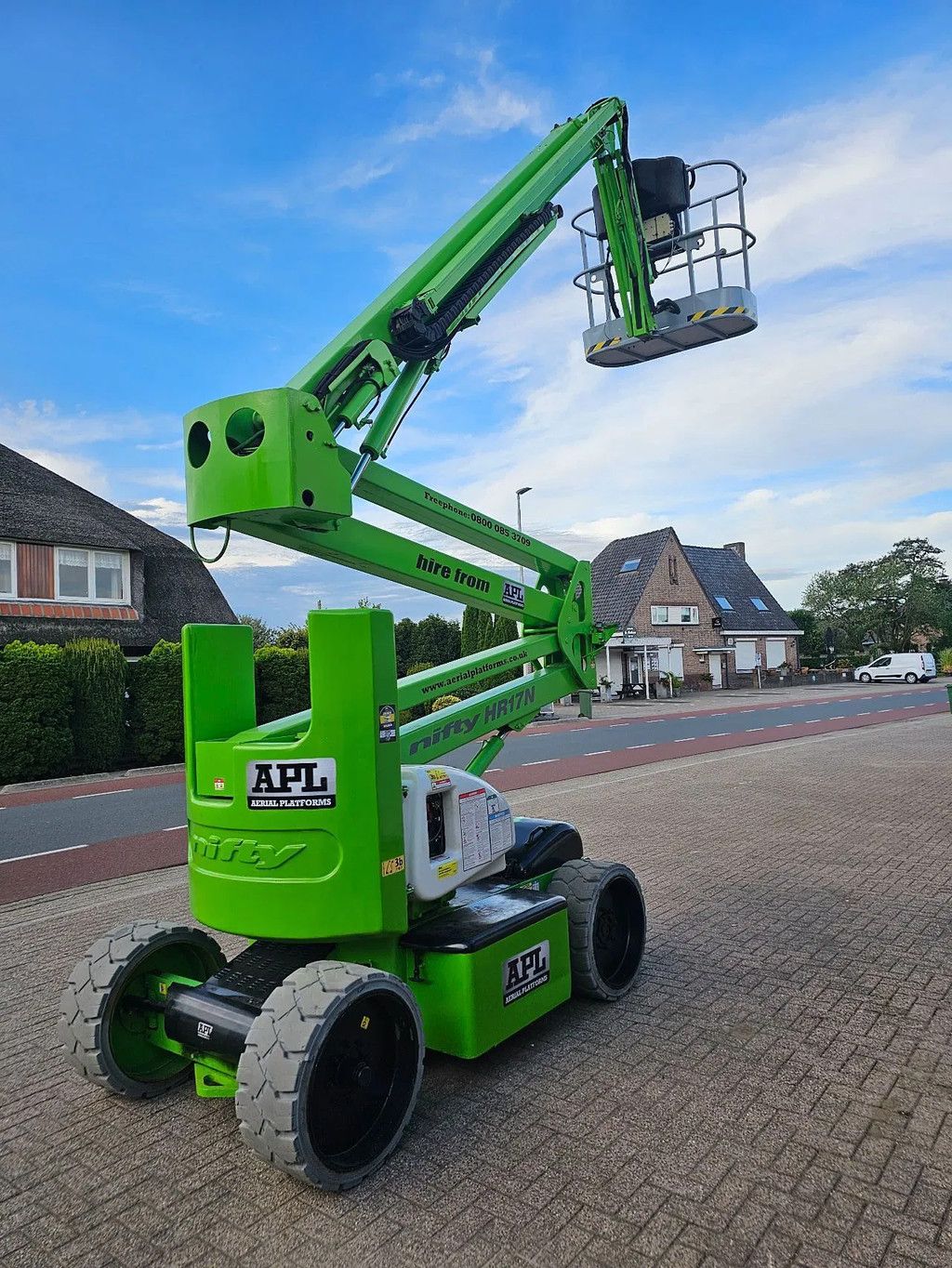 Niftylift Hr17 diesel en elektrisch hoogwerker 1300h