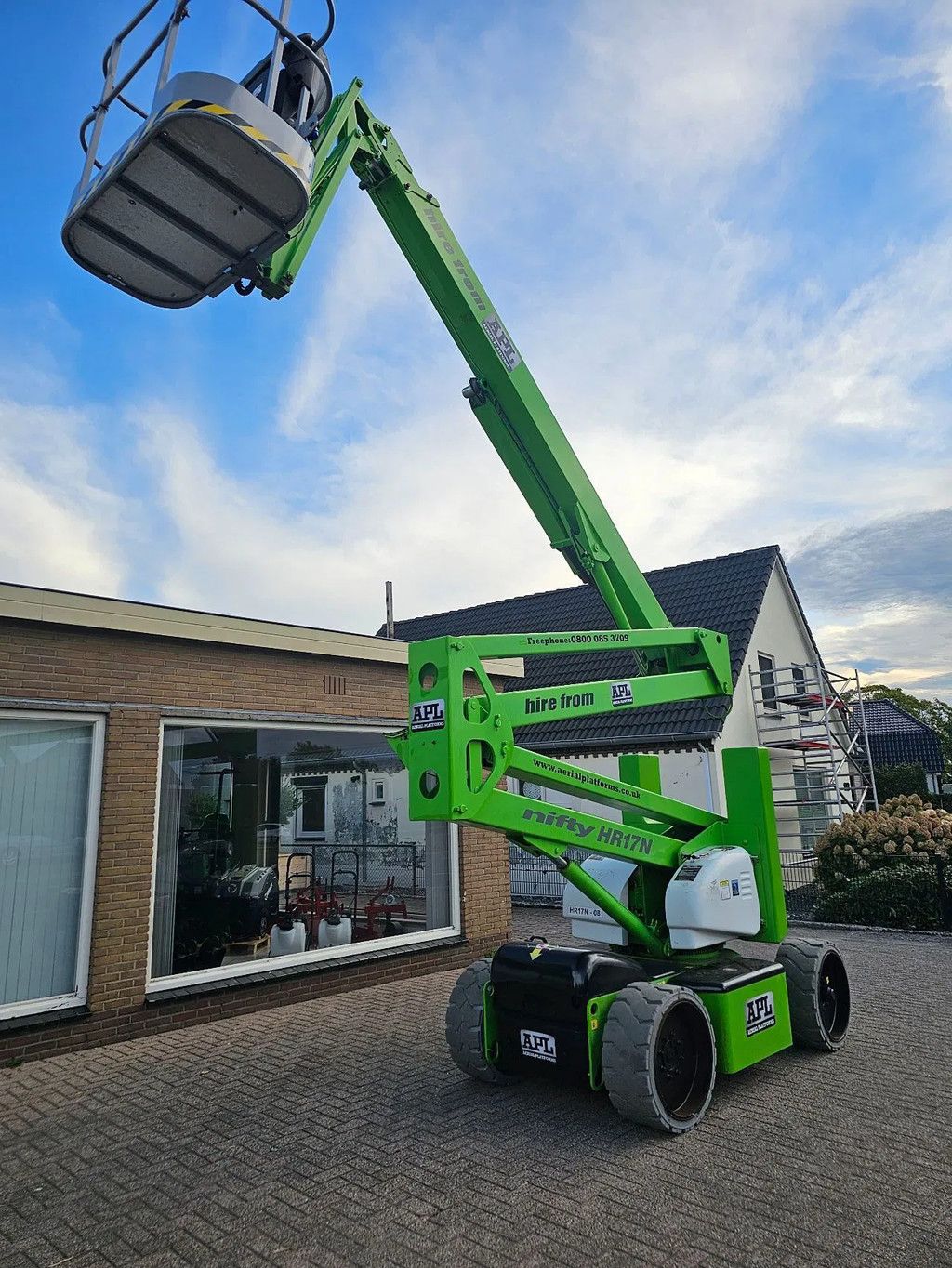 Niftylift Hr17 diesel en elektrisch hoogwerker 1300h