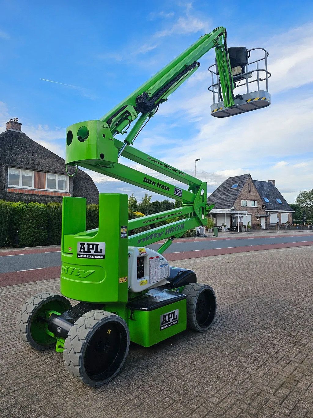 Niftylift Hr17 diesel en elektrisch hoogwerker 1300h