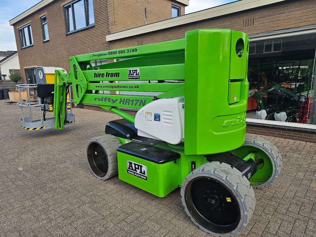 Niftylift Hr17 diesel en elektrisch hoogwerker 1300h