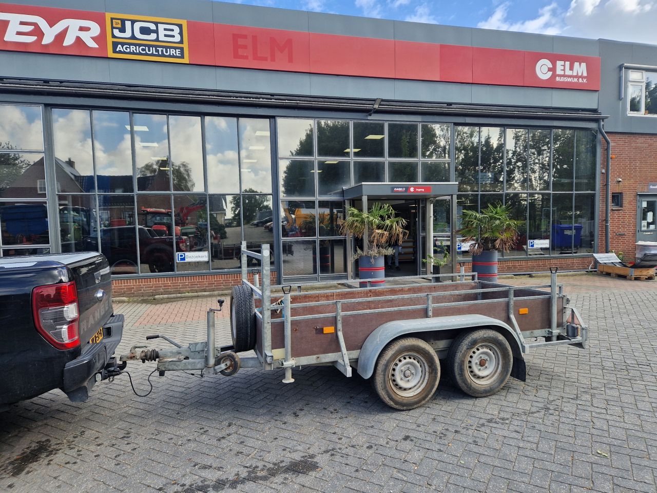 Solide Tandemasser 2000kg